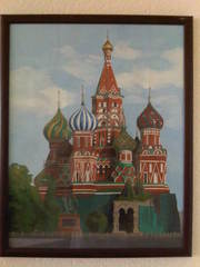 Картина Собор Василия Блаженного